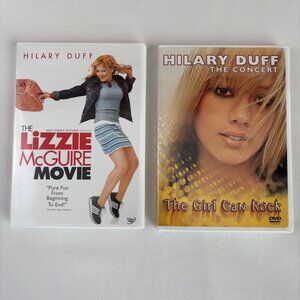Hilary Duff The Lizzie McGuire Movie, The Concert DVDs